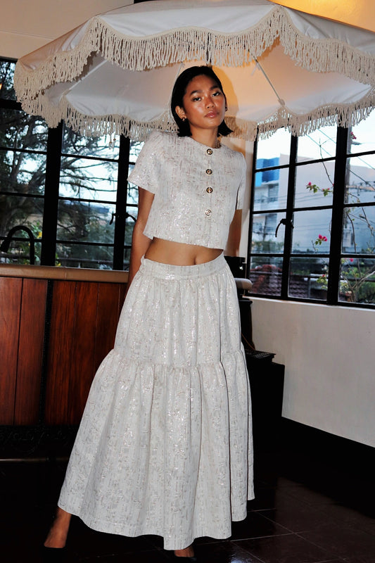 Meleanule Jacquard Coordinated Look