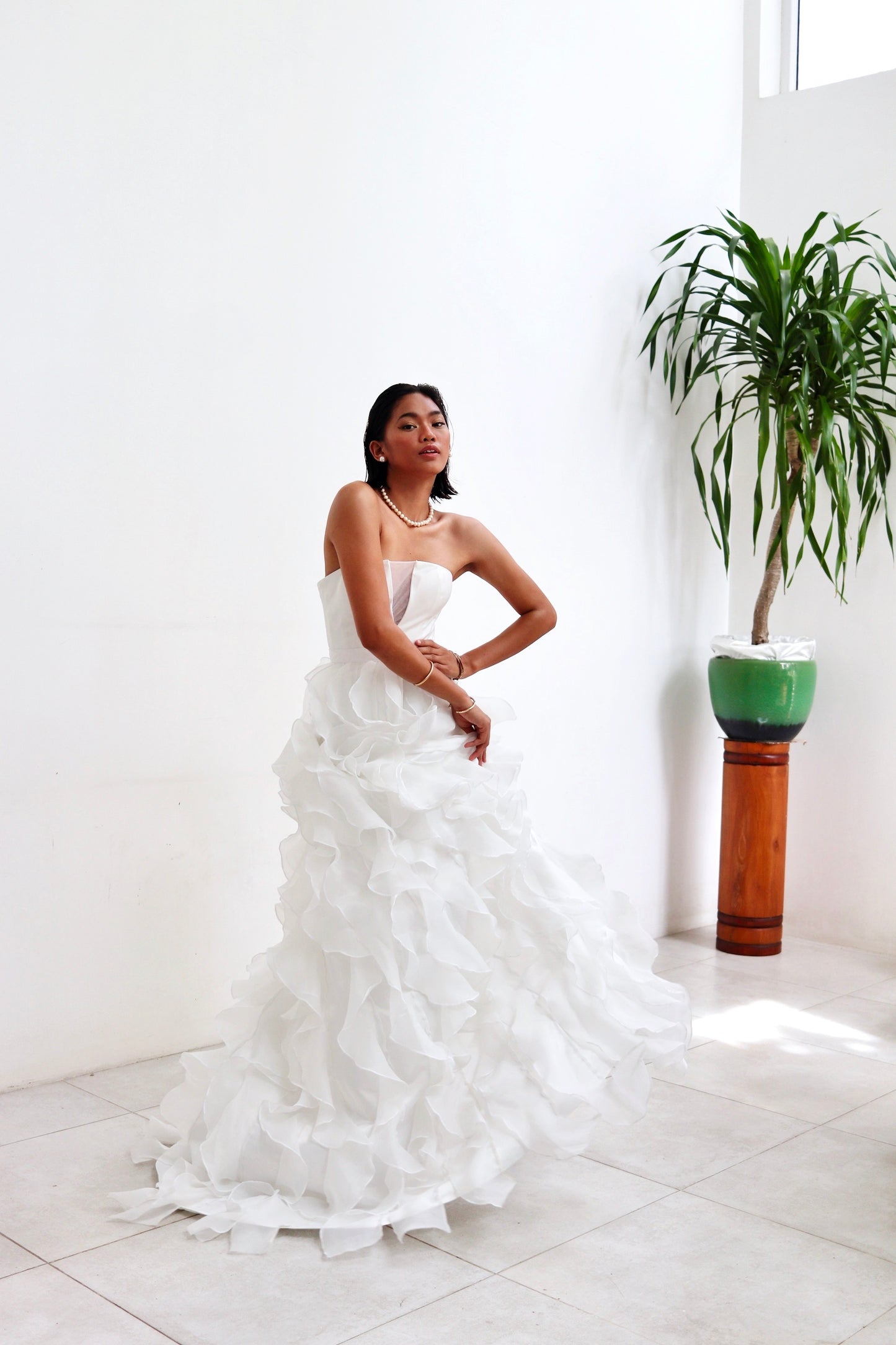 Calanthe Organza Bridal Gown