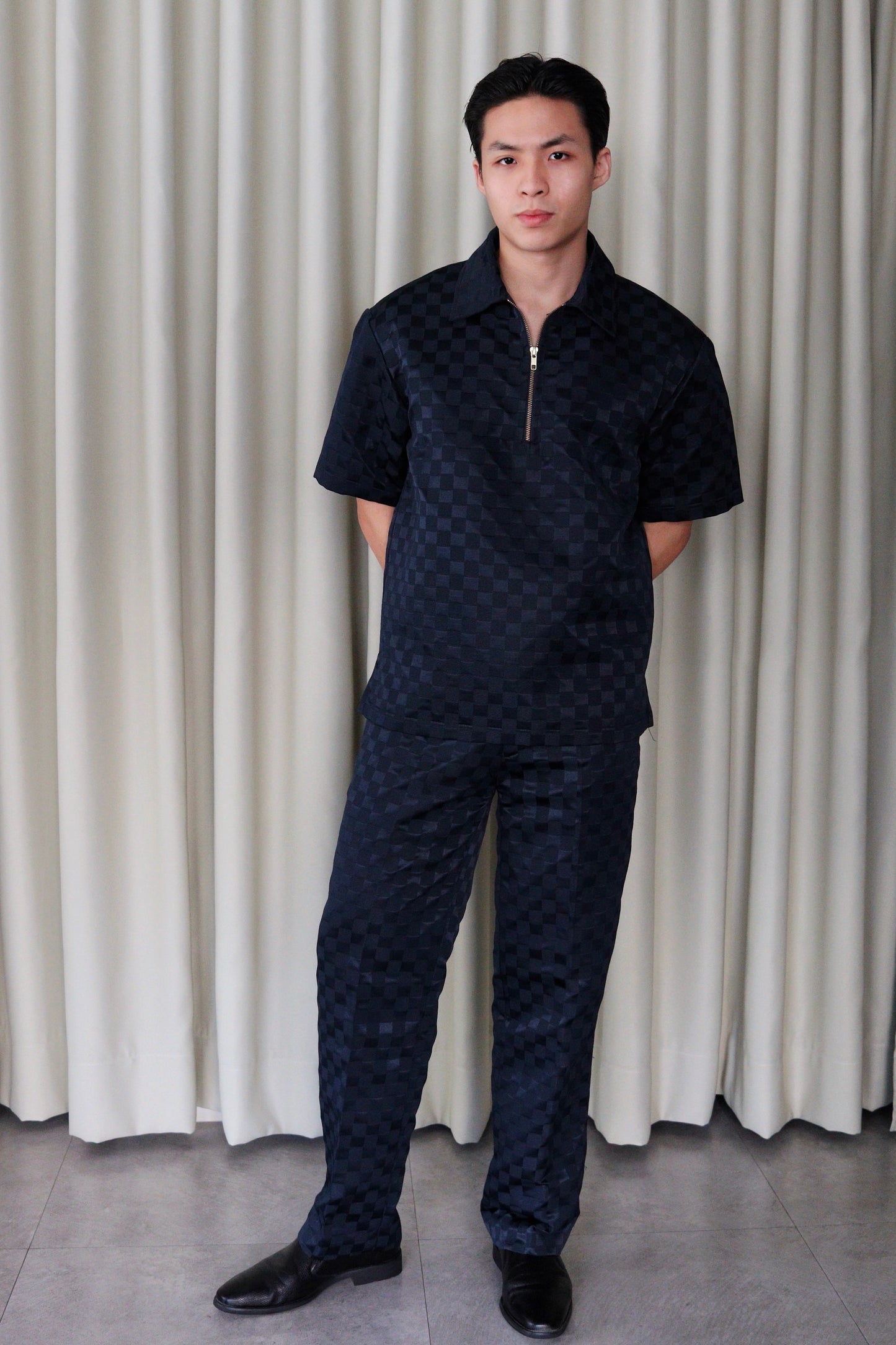 Halton Premium Quarter Zip Polo