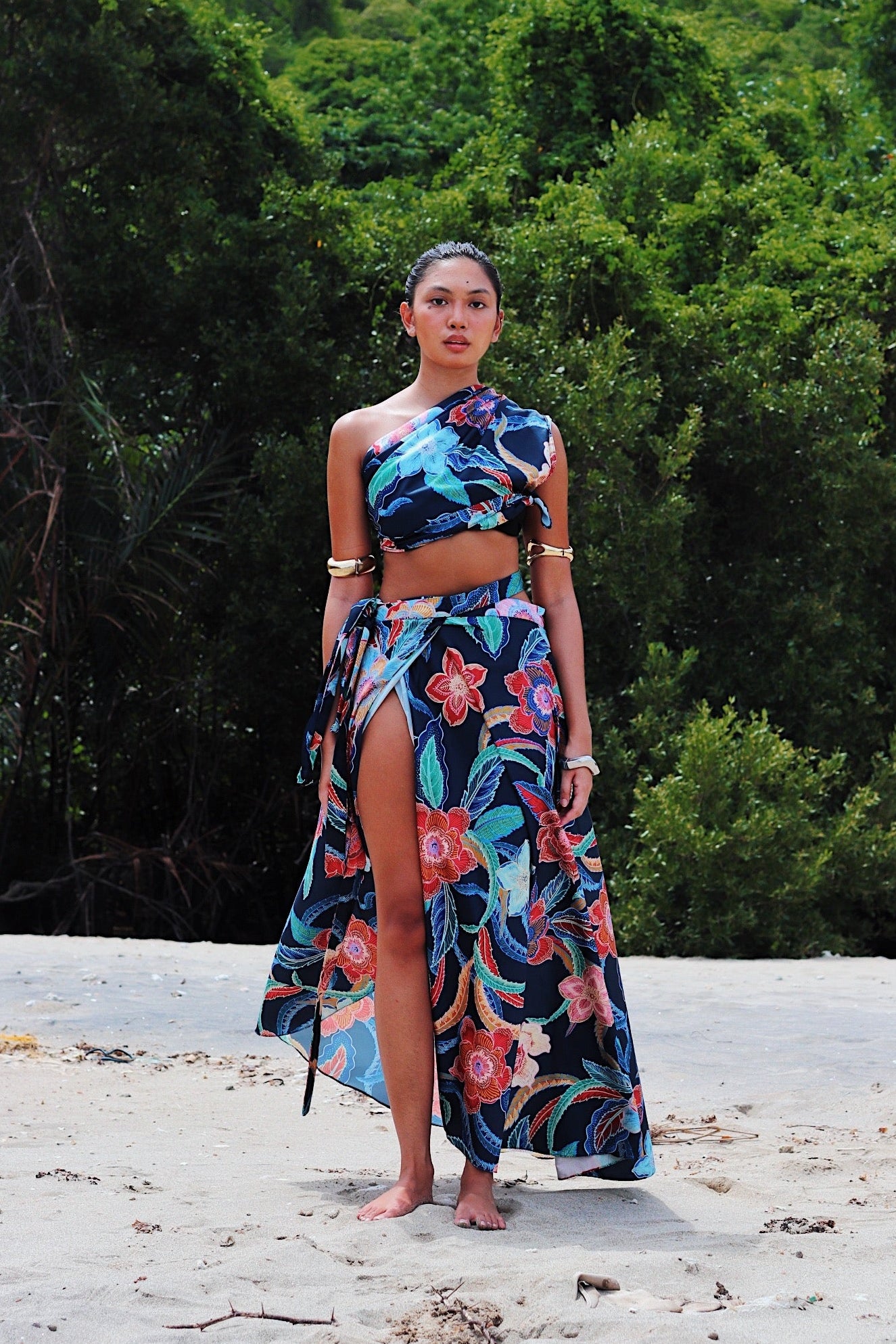 Maria Blue Floral Set