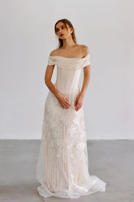 Sylvia Lace Skirt Set