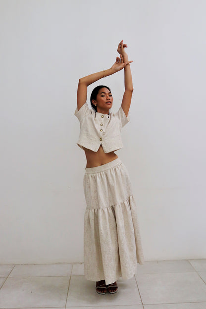 Meleanule Jacquard Coordinated Look