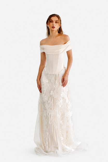 Sylvia Lace Skirt Set