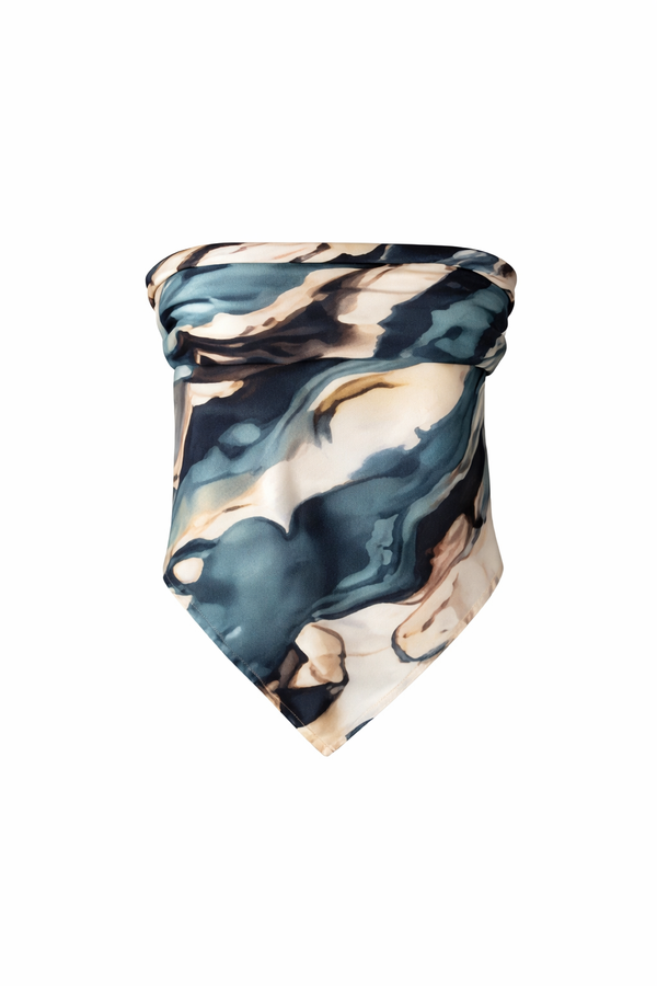 Blue Mare Silk Scarf