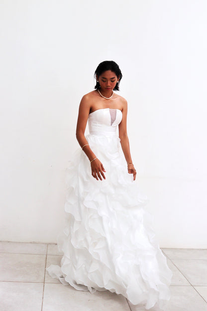 Calanthe Organza Bridal Gown