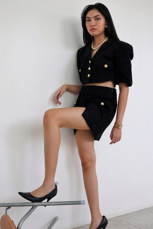 Militaire Mini Skirt