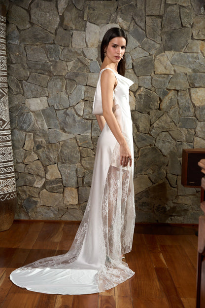 Llana with French Lace