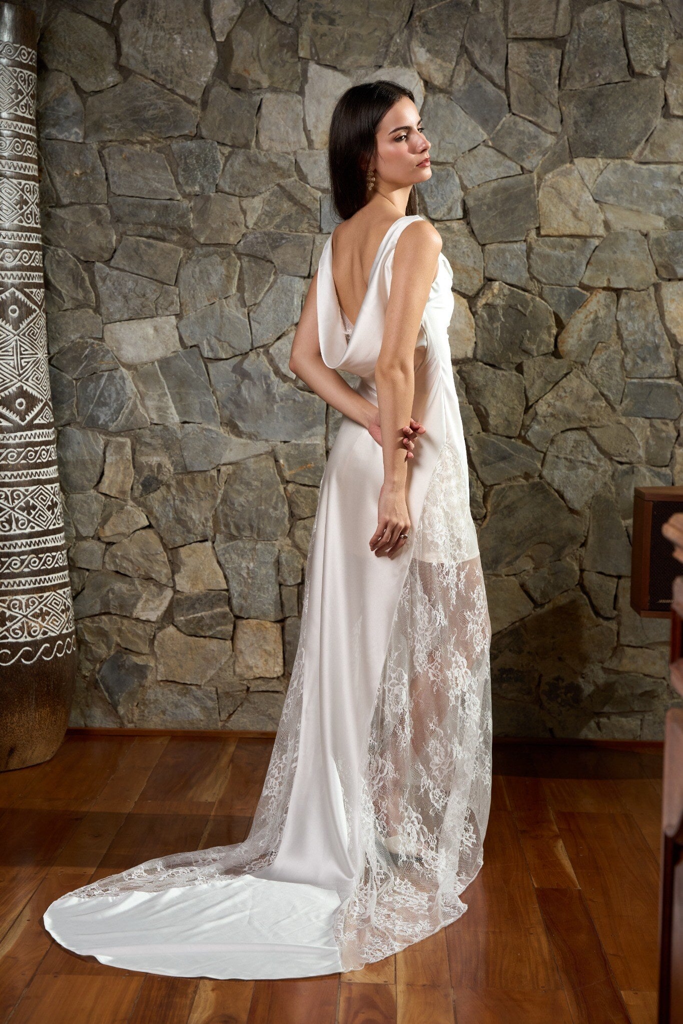 Llana with French Lace