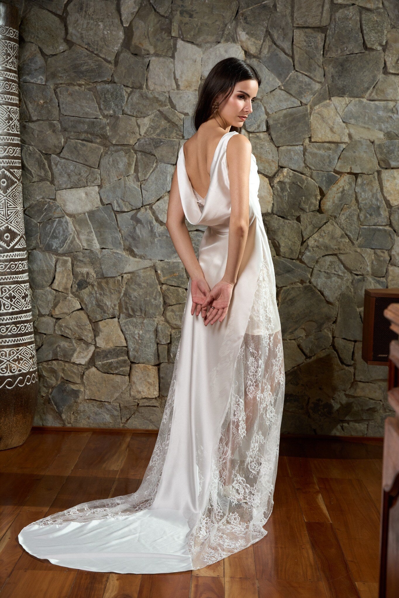 Llana with French Lace