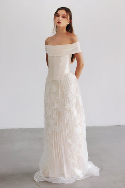 Sylvia Lace Skirt Set