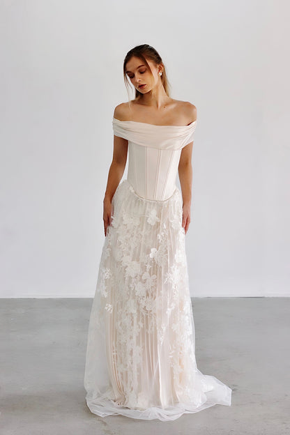 Sylvia Lace Skirt Set