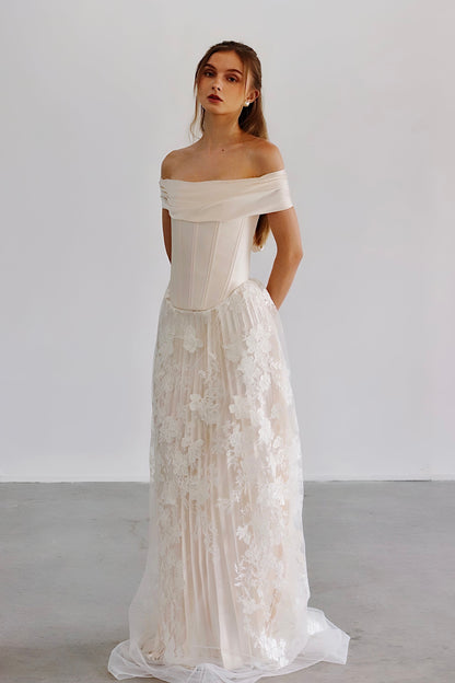 Sylvia Lace Skirt Set