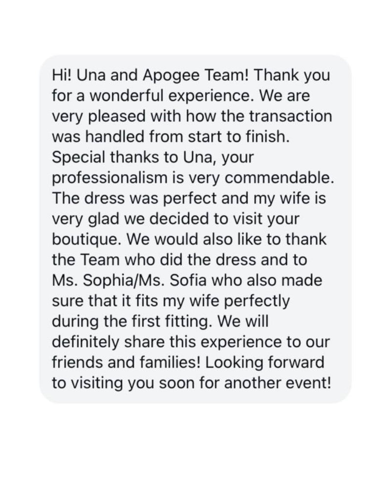Testimonial screenshot