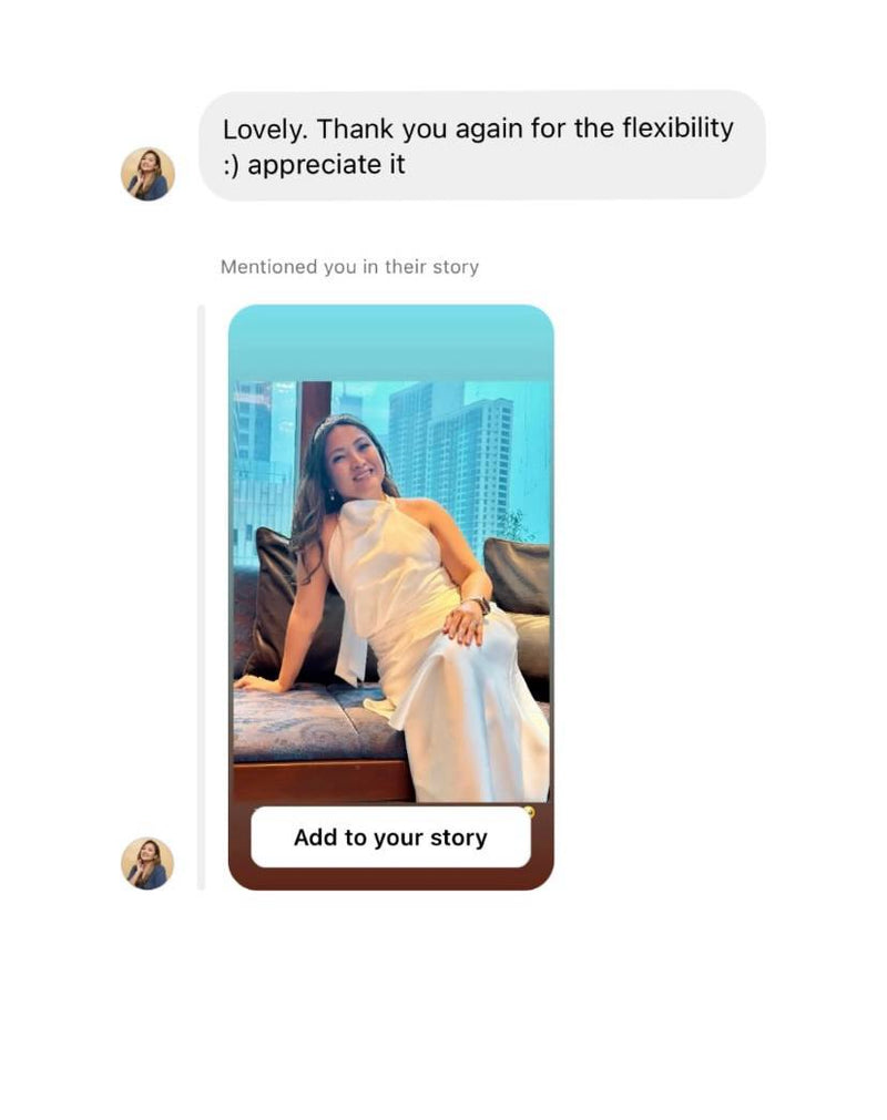Testimonial screenshot
