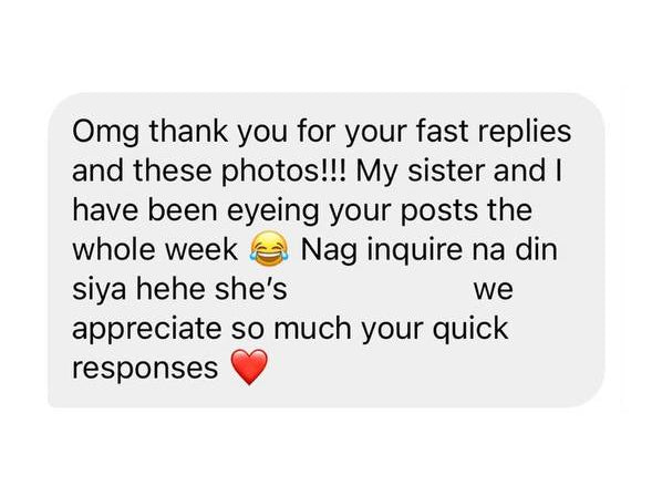 Testimonial screenshot
