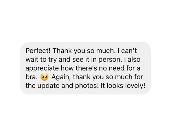 Testimonial screenshot