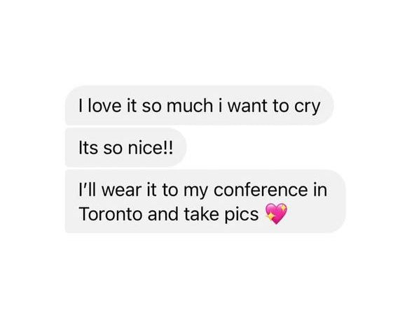 Testimonial screenshot